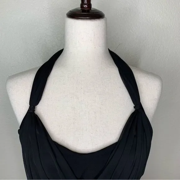 Torrid Vintage Black Halter Top - Picture 4 of 12